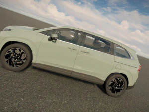 Hyundai Custo MPV 3D Model