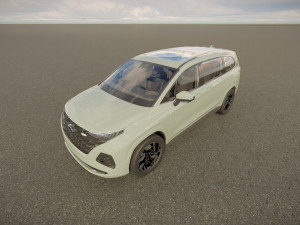 Hyundai Custo MPV 3D Model