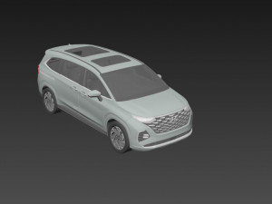 Hyundai Custo MPV 3D Model