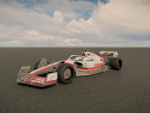 F1 Haas VF-22 3D Model