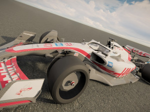 F1 Haas VF-22 3D Model
