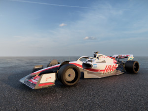 F1 Haas VF-22 3D Model