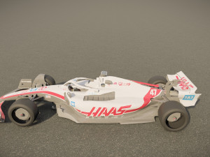 F1 Haas VF-22 3D Model
