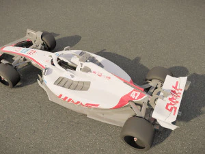 F1 Haas VF-22 3D Model