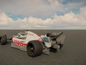 F1 Haas VF-22 3D Model