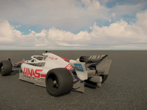 F1 Haas VF-22 3D Model