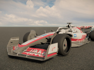 F1 Haas VF-22 3D Model
