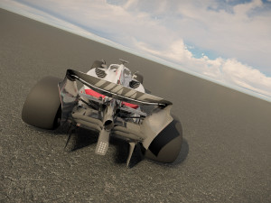 F1 Haas VF-22 3D Model