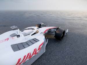 F1 Haas VF-22 3D Model
