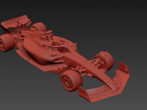 F1 Haas VF-22 3D Model