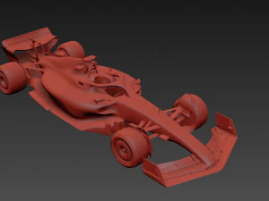 F1 Haas VF-22 3D Model