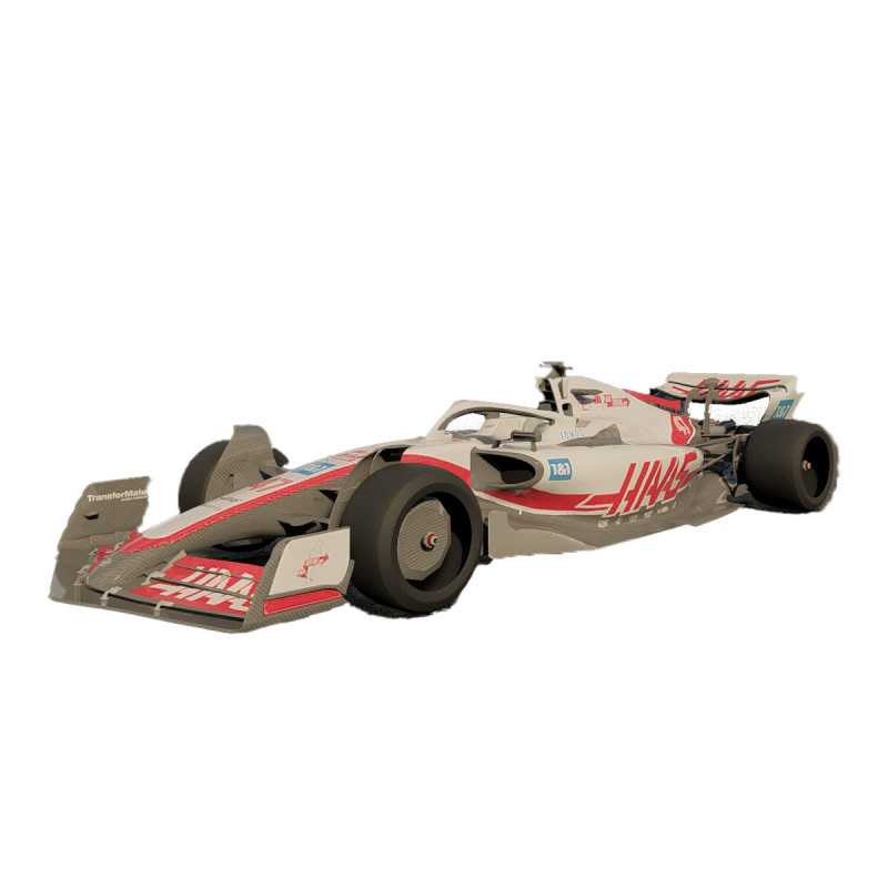 F1 Haas VF-22 3D Model .c4d .max .obj .3ds .fbx .stl .blend 