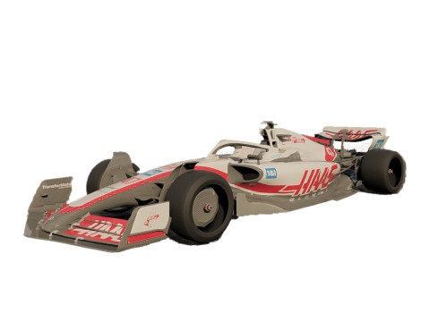 F1 Haas VF-22 Modelo 3D