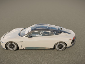 DeLorean Alpha5 2022 Modello 3D