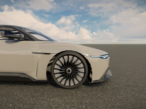DeLorean Alpha5 2022 Modello 3D