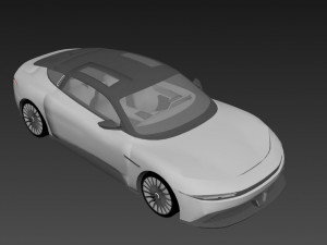 DeLorean Alpha5 2022 Modello 3D