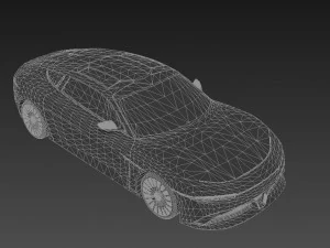 DeLorean Alpha5 2022 3D Model