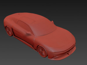 DeLorean Alpha5 2022 Modello 3D