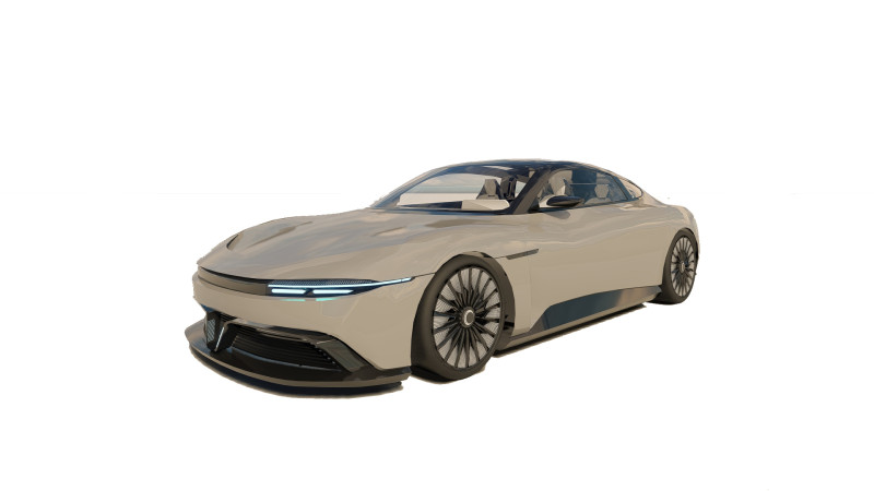 DeLorean Alpha5 2022 Modello 3D .c4d .max .obj .3ds .fbx .stl .blend 