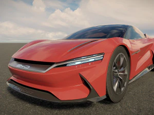 BYD E Seed GT 3D Model