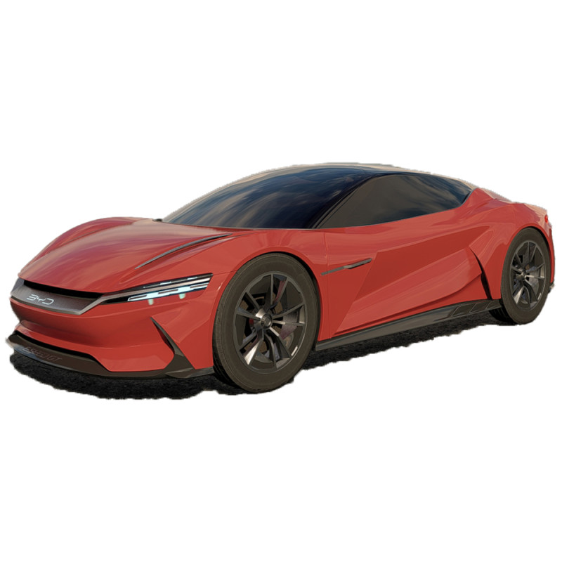 BYD E Seed GT Model 3D .c4d .max .obj .3ds .fbx .stl .blend 