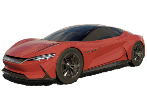 BYD E Seed GT 3D Model