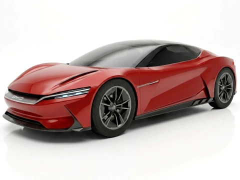 BYD E Zaad GT 3D Model