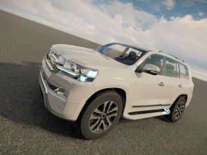 Toyota Landcruiser VXR 2018 3D Model