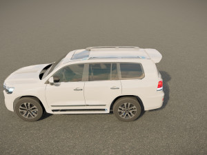 Toyota Landcruiser VXR 2018 3D Model