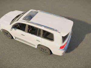 Toyota Landcruiser VXR 2018 3D Model