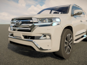 Toyota Landcruiser VXR 2018 3D Model