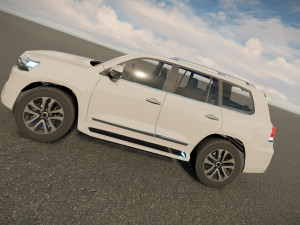 Toyota Landcruiser VXR 2018 3D Model