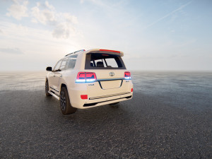 Toyota Landcruiser VXR 2018 3D Model