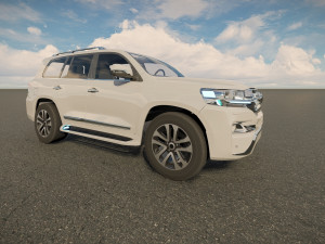 Toyota Landcruiser VXR 2018 3D Model