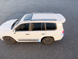 Toyota Landcruiser VXR 2018 3D Model