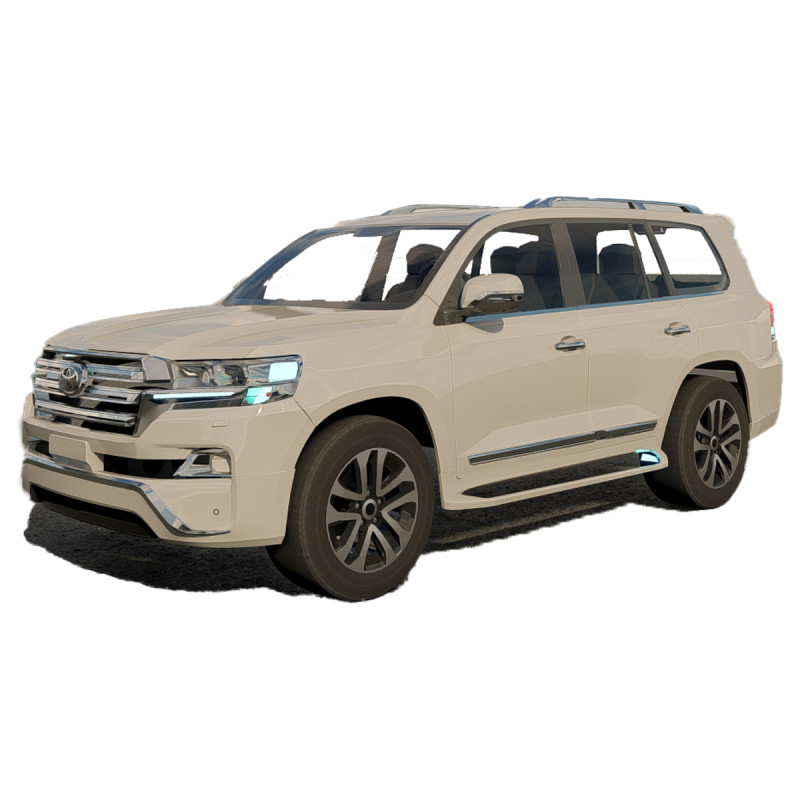Toyota Landcruiser VXR 2018 3D Model .c4d .max .obj .3ds .fbx .stl .blend 