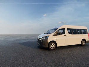 Toyota Hiace Commuter GL Bus 3D Model
