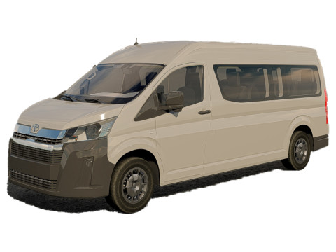 Toyota Hiace Commuter GL Bus Modelo 3D