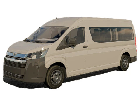 &Ocirc;nibus Toyota Hiace Commuter GL Modelo 3D
