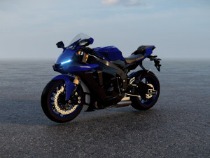 Yamaha YZF-R1 2020 Model 3D
