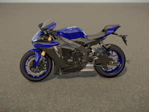 Yamaha YZF-R1 2020 Model 3D