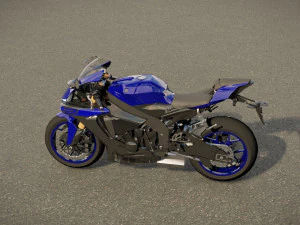Yamaha YZF-R1 2020 3D Model
