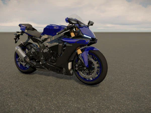 Yamaha YZF-R1 2020 3D Model