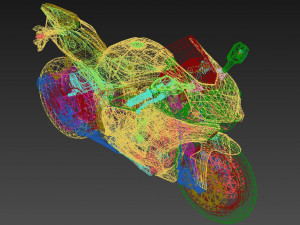 Yamaha YZF-R1 2020 Model 3D