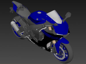 Yamaha YZF-R1 2020 Model 3D