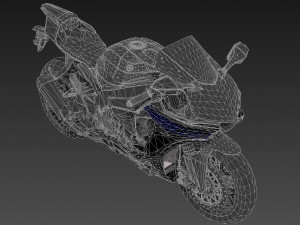 Yamaha YZF-R1 2020 Model 3D