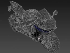 Yamaha YZF-R1 2020 3D Model