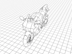 Yamaha YZF-R1 2020 3D Model