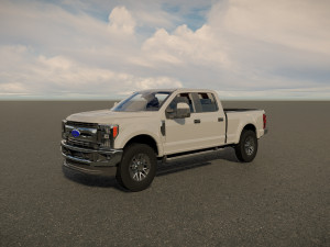 Fo rd f350 2019 3D Model