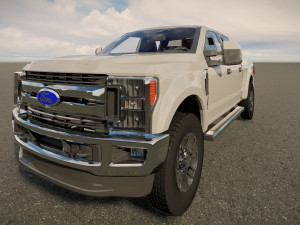 Fo rd f350 2019 3D Model